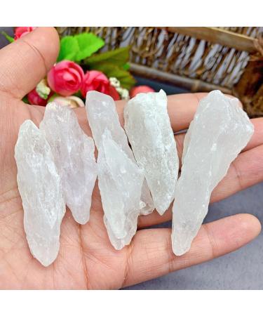 Natural Crystal Rough Specimen 1pcs 4-6cm Natural White Quartz Crystal Stone Rock Chips SpecimenCollection Natural Crystal Fish Tank StoneStone Crystal 4-6cm White - Buy Online on GoSupps.com