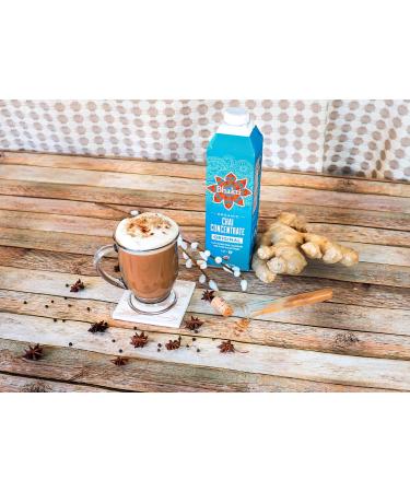 Bhakti Fair Trade Vegan Premium Chai Tea Concentrate 2-Pack - Original Flavor - 64 Fl Oz Total - Buy Online on GoSupps.com
