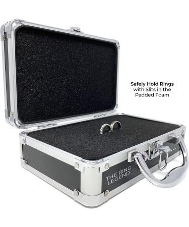 The Ring Legend Ring Security Briefcase Set - Kids/Youth Size Cap, Hat, and Earpiece - Wedding Ring Bearer Box for Boys - Buy Online on GoSupps.com