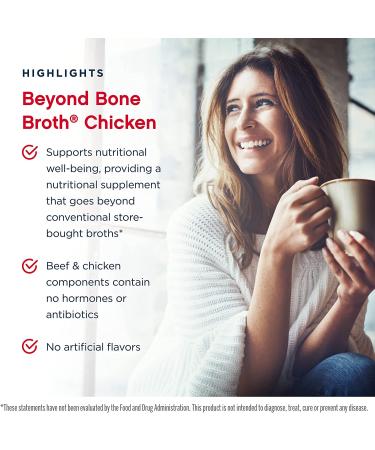 Jarrow Formulas Beyond Bone Broth - Chicken Flavor, 10.8 oz | Nutrient-Rich Supplement - Buy Online on GoSupps.com