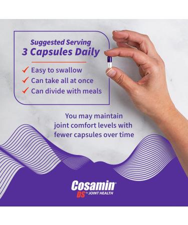Cosamin DS Joint Health Supplement - 180 Capsules for Men & Women | Glucosamine & Chondroitin Formula - Buy Online on GoSupps.com