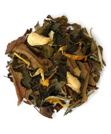 White Peach Peony (Bai Mu Dan) Premium Loose Leaf White Tea - Chiswick Tea Co - 15 Teabags Box