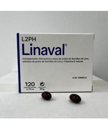  Ele2pharma Linaval 750mg 120 Capsules - Buy Online on GoSupps.com