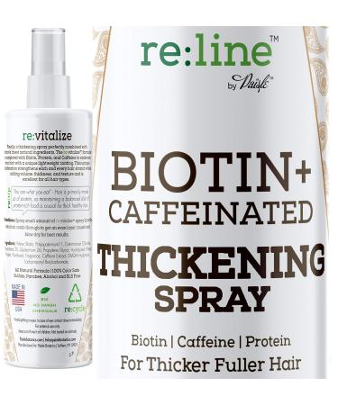 Biotin Volumizing Spray for Hair thickening Spray Natural Biotin Spray for Hair Thickener for Fine Hair Texture Spray for Hair Volumizer for Fine Hair Hair Growth Products (Re:vitalize Spray)