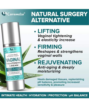 Vaginal Tightening Cream - Improve Vaginal Health, Enhance Sensitivity, Restore Confidence - Anti-inflammatory, Soothing, Made in USA - 1 fl oz - Buy Online on GoSupps.com