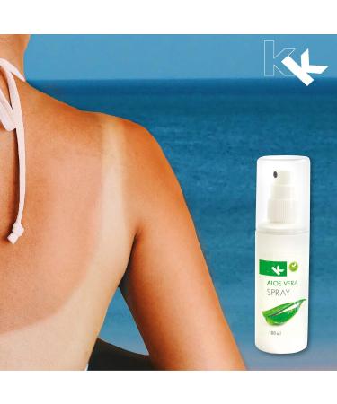 Aloe Vera Spray 100ml | Moisturizing After Sun Spray | 97% Pure Aloe Barbadensis Leaf Juice | International Shipping - Buy Online on GoSupps.com