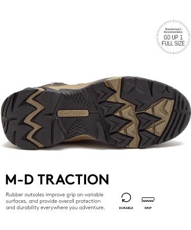 HI-TEC Apex Lite Mid WP Women's Waterproof Hiking Boots - Size 6.5 Tan - Buy Online on GoSupps.com