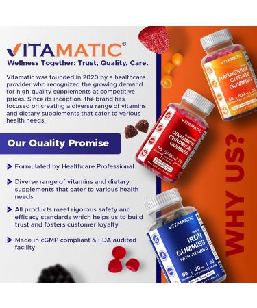 Vitamatic Sugar-Free Kids 1mg Melatonin Gummies - Pineapple & passionfruit Flavored - 90 Gummies - Buy Online on GoSupps.com