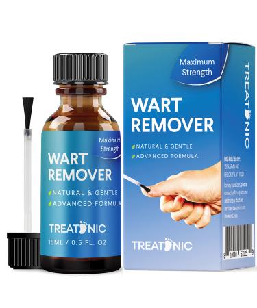 Treatonic Wart Remover  Wart Remover Freeze Off  Wart Removal  Fast Acting Gel Wart Remover  Plantar Wart Remover for Feet  Suitable for All Skin Types