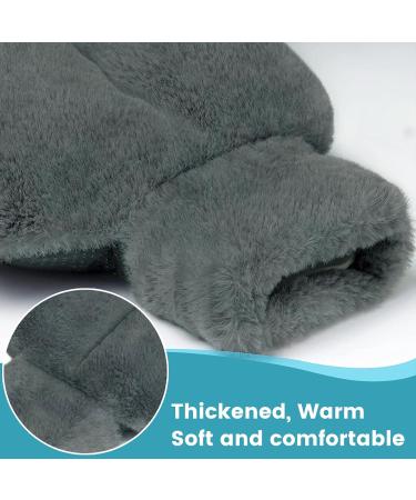 Rotres 2L Electric-Free Foot Warmers - Ultra Thick Heat Bottle for Adults | Winter Heating Mat (36x30cm) - Ideal for Men & Women - Buy Online on GoSupps.com
