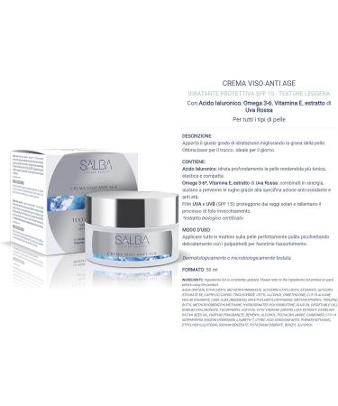  Salba Salba Anti-Aging Face Cream 50 ml - Buy Online on GoSupps.com