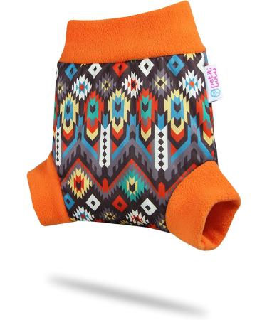 Petit Lulu Size M Cloth Nappy Wrap | Washable Reusable Diaper | Ethno Print | Made in Europe - Buy Online on GoSupps.com