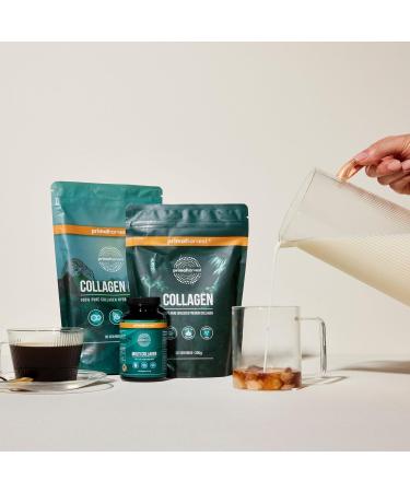 Primal Collagen by Primal Harvest - Powder Supplement with Types I & III Peptides to Help Improve Hair Nails & Joints for Men & Women 1 Count (30 Servings) UK Pure Collagen 30 Servings (Pack of 1) - Buy Online on GoSupps.com