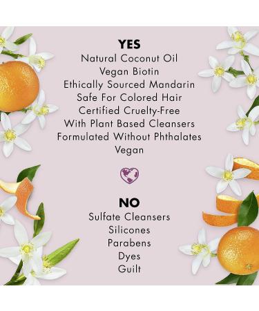 Love Beauty And Planet Sulfate-Free 5-in-1 Biotin Shampoo - Hydrate, Strengthen, Volumize & Shine - Sun-Kissed Mandarin - 13.5oz - Buy Online on GoSupps.com