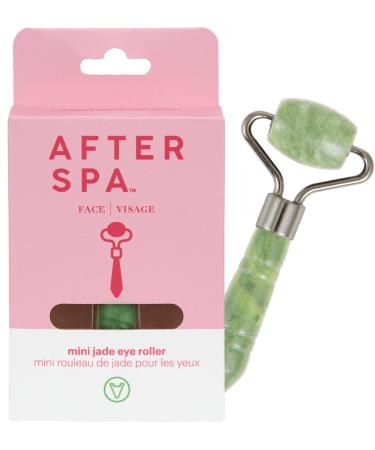 Mini Jade Eye Roller by Afterspa Preppy Skincare Gua Sha Facial Tools Spa Self Care Gifts for Women Facial Skin Care Products Vegan and Cruelty Free