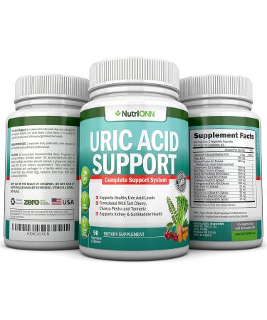 NutriONN Pumpkin Seed Oil Softgels & Uric Acid Support Capsules Combo - Targeted Support for Kidney Health & Uric Acid Management - Buy Online on GoSupps.com