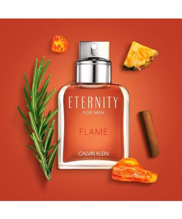 Calvin Klein Eternity Flame Eau De Toilette for Men 3.4 Fl. Oz. - Buy Online on GoSupps.com