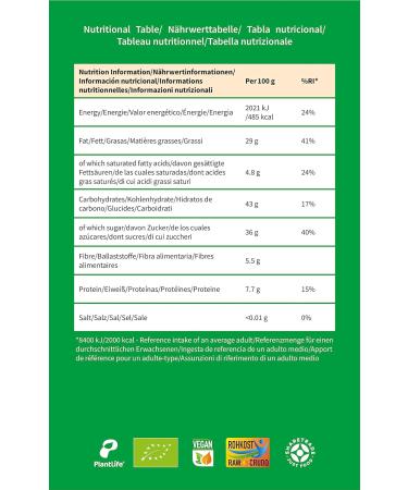 PlantLife Organic Trailblazer Mix 650g - Premium Nut Mix with Crunchy Organic Nuts and Cranberries No Raisins - Buy Online on GoSupps.com