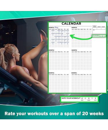 Portage Fitness Workout Journal 2023 | Exercise & Weight Training Log | Bodybuilding Tracker with Measuring Tape | 6x9 70 Sheets - Buy Online on GoSupps.com