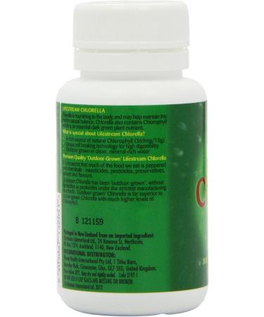 Lifestream - Chlorella - Tablets - 60g - Buy Online on GoSupps.com