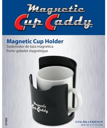 Master Magnetics 7583 Magnetic Cup Holder - Black | Keep Your Beverage Within Reach | Ideal for Home & Office - Buy Online on GoSupps.com