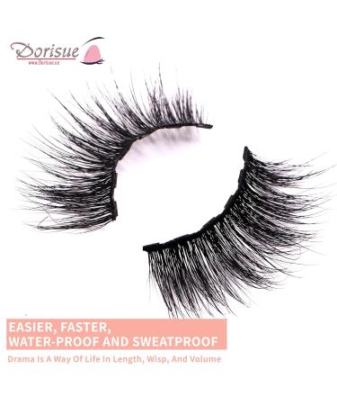 Shop Magnetic Mink Eyelashes - Luxe Cat Eyes Natural Medium Long Flare Style - International Shipping Available - Buy Online on GoSupps.com