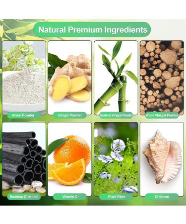 Ginger Bamboo Foot Pads | Natural Deep Cleansing Patches for Better Sleep and Stress Relief (10 PCS) - Buy Online on GoSupps.com