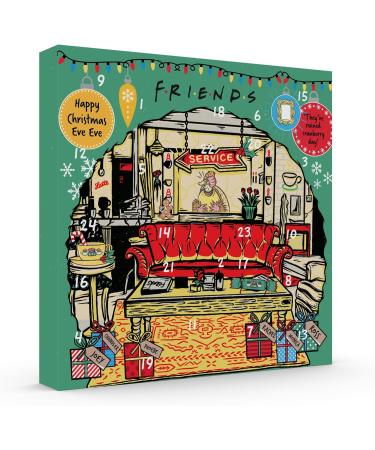 Friends Christmas Coffee Advent Calendar 2023 | Nespresso Compatible | Festive Xmas Coffee Capsules - Buy Online on GoSupps.com