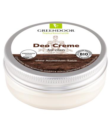 Greenendoor powerful men deo cream 50ml for 6 months without body odor natural deodorant cream male fragrance anti -armpit smell without aluminum nature organic deodorant natural cosmetics vegan