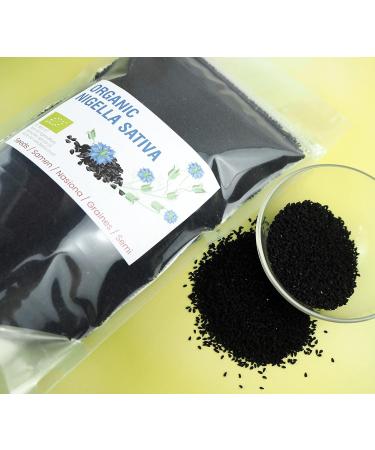 Premium Organic Nigella Seeds Whole - 900g | Nigella Sativa Seeds - Buy Online on GoSupps.com