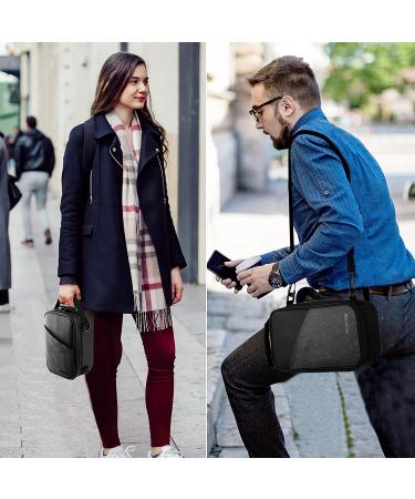 Smell Proof Bag with Lock | Odor Proof Stash Box & Pouch | Travel Storage Case | Birthday Gift for Men/Women - Black - Buy Online on GoSupps.com