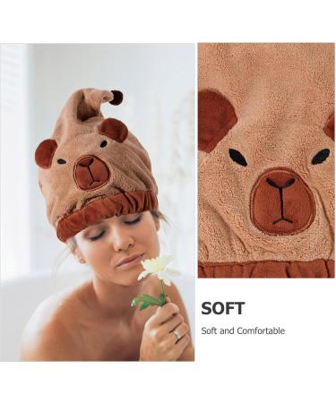 VALICLUD Coral Fleece Hair Drying Cap - Absorbent Wet Hair Towel for Fast Drying | International Shipping - Buy Online on GoSupps.com