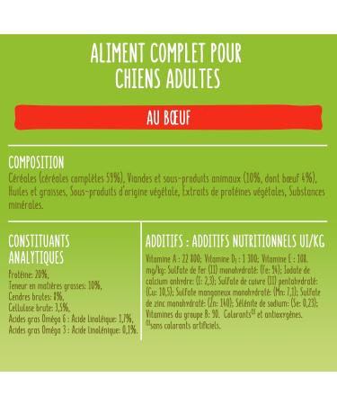 FRISKIES Active Beef Dog Food 3KG - Buy Online on GoSupps.com