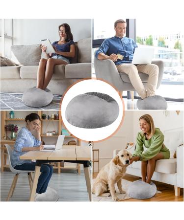 JIZZU Electric USB Foot Warmer | Heated Foot Heater for Home & Office | Winter Warmth Unisex (Gray) - Buy Online on GoSupps.com