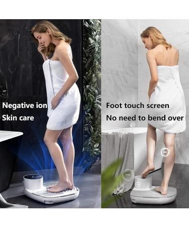Body Hair Dryer Waterproof Negative Ions Body Hair Heater Blow Dryer Feet Touch Panel Drying Machine Body Care Dryer for Bathroom Sports Center Gym Withweightscale - Buy Online on GoSupps.com