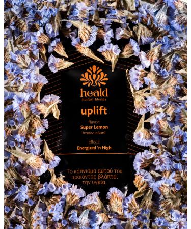Uplift Herbal blend 15g Essential oil infused Effect blend Vegan 100% Wild & Organic All natural Anti Stress Anti Anxiety