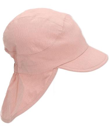 Sterntaler Girls Peaked Cap with Neck Protection - Glace Sun Hat 49 in Pale Pink | International Shipping Available - Buy Online on GoSupps.com