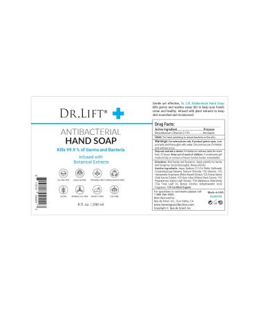 Antibacterial Hand Soap 8 oz - Gentle & Effective for All Skin Types | International Shipping - Buy Online on GoSupps.com