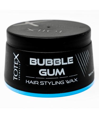 Totex bubble gum hair wax i bubble gum hair styling wax i chewing gum fragrant hair wax i shiny and natural hair look i maximum control i 1 bubble gum chewing gum 150 ml (1 Pack) - Buy Online on GoSupps.com