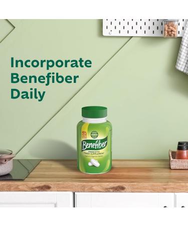 Benefiber Prebiotic Fiber Supplement Caplets 84 Count 84 Count (Pack of 1) - Buy Online on GoSupps.com