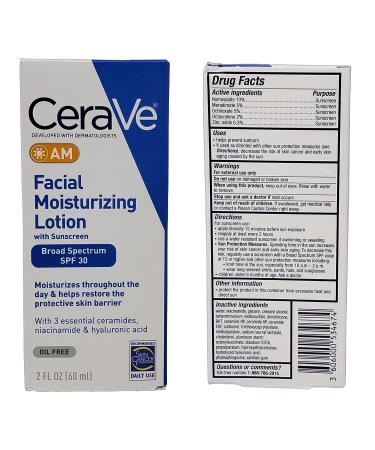 CeraVe Daily Skincare Bundle - Daily Moisturizing Lotion (12 oz) + AM & PM Facial Moisturizing Lotion (SPF) - 3 Pack - Buy Online on GoSupps.com