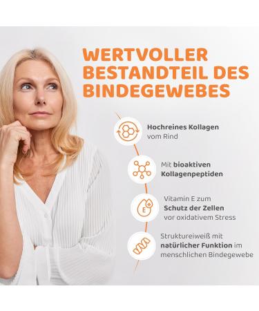 Buy Vitaworld Collagen 500mg + Vitamin E 24mg - 100 Capsules of Pure Bovine Collagen for Healthy Skin & Joints | International Shipping Available - Buy Online on GoSupps.com