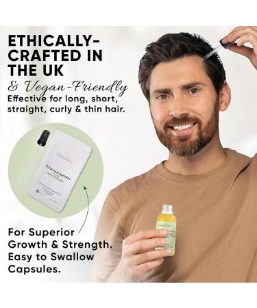 Nomara Organics Hair Growth Oil Serum with Caffeine Biotin and Rosemary 100% Natural 100mL and Biotin Hair Growth Formula 3pc Set Gift Extra Strong Growth Anti-Hair Loss Vegan Women Men. - Buy Online on GoSupps.com