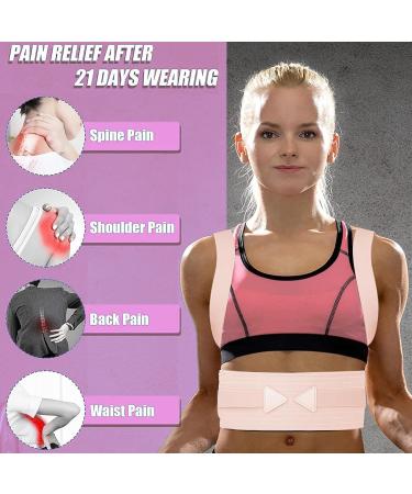 Buy Wusanna Back Straight Keeper - Posture Correction Belt for Men & Women | Pain Relief for Neck & Shoulders (XXL) - Buy Online on GoSupps.com