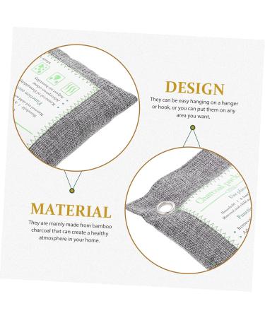 Minkissy 9 StK Coal Bag - Odorless Air Purification Bag for Shoes & Bags | Bamboo Carbon Freshener | Medium Size - 3pcs - Buy Online on GoSupps.com