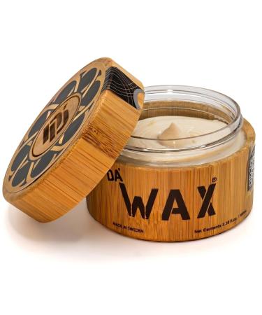 Da Dude Da Wax Mens Hair Cream Wax for Men, High Hold Hair Cream for Men in a Unique Wooden Jar & Gift Bag - Buy Online on GoSupps.com