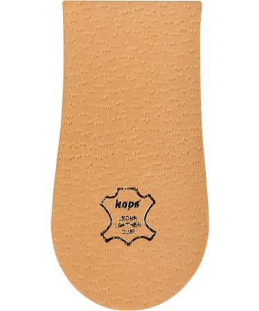 Heel Lift Elevator Heel Pad Orthotic Wedge 1.0 inch Height - Size L Leather Cover Kaps Topmed Plus NHS Supply - 1 Piece - Buy Online on GoSupps.com
