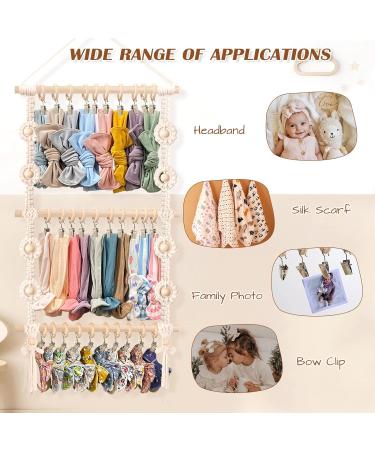 MOFASVIGI Headband Holder for Baby Girls - Hair Accessories Organizer & Decor for Nursery Room - Buy Online on GoSupps.com