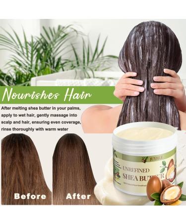 Beurre de karit bio brut brut non trait Beurre de karit africain pour cheveux peau extr mement s che lotion corporelle hydratante pour le corps Lotion corporelle faite maison pour M - Buy Online on GoSupps.com