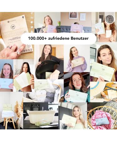 Cosmeau Cherry Blossom Detergent Leaves - Eco-Friendly Plastic-Free 20 Washes - Ideal Travel Solution for White Color & Black Fabrics - Buy Online on GoSupps.com